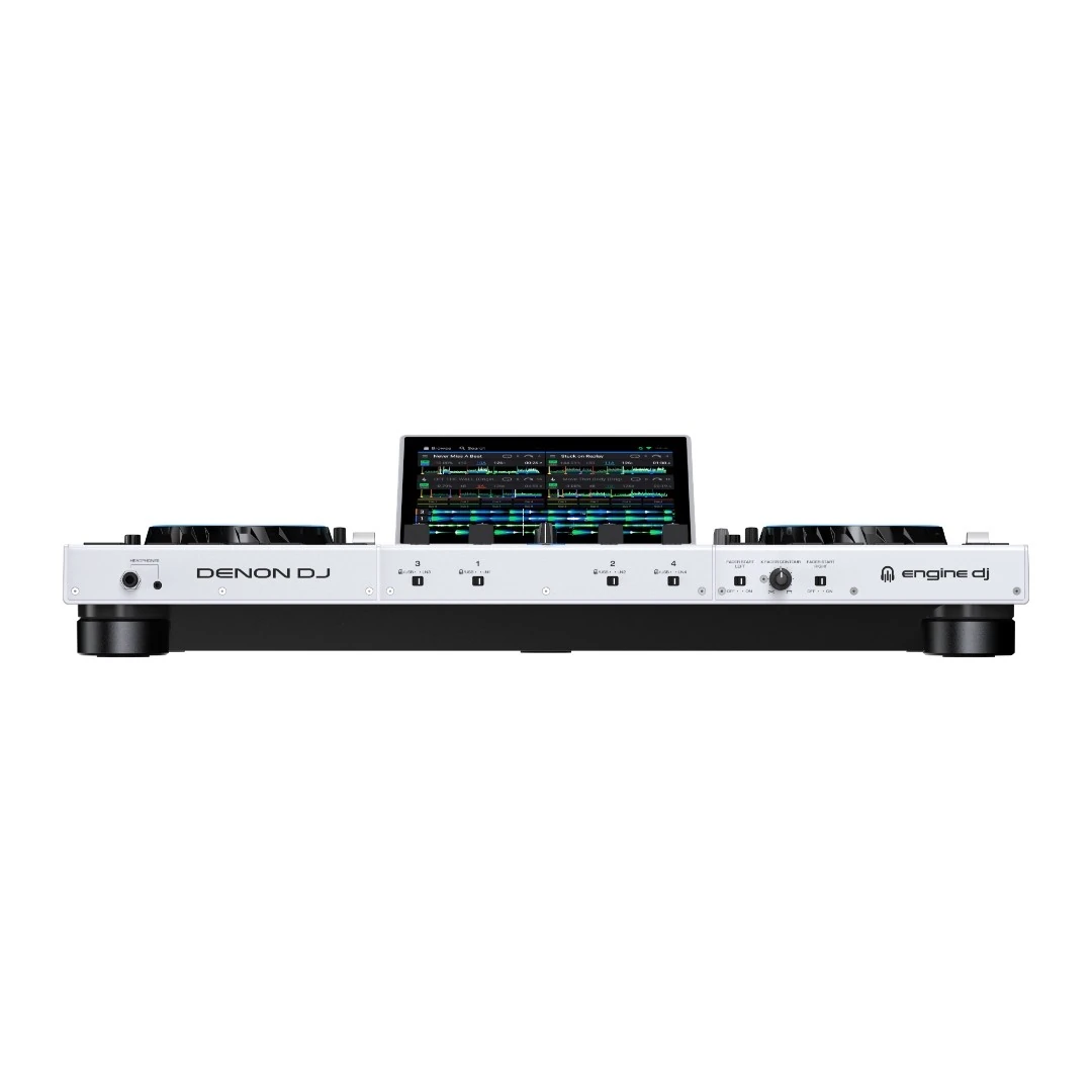 Denon DJ Prime 4+ Profesyonel DJ Controller (White Edition